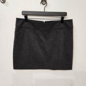 White House Black Market Ponte Mini Skirt Size L